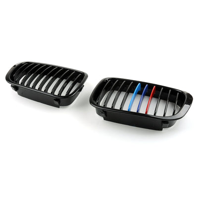 Calandre Grille ABS Maille BMW E46 4 Portes 1998-2001 - en situation - Becquet Voiture