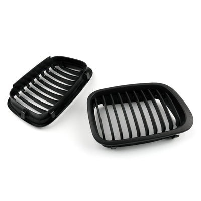 Calandre Grille ABS Maille BMW E46 4 Portes 1998-2001 - vue arrière - Becquet Voiture