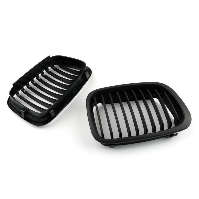 ABS Mesh Grille Radiator BMW E46 4-Door 1998-2001 - rear view - Becquet Voiture
