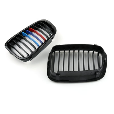 Calandre Grille ABS Maille BMW E46 4 Portes 1998-2001 - vue de face 2 - Becquet Voiture