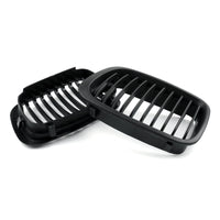 ABS Mesh Grille Radiator BMW E46 4-Door 1998-2001 - three-quarter view - Becquet Voiture
