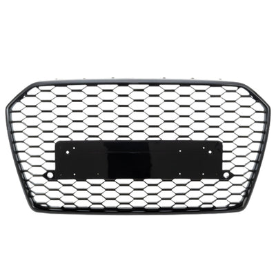 Calandre Grille Audi A6 C7 Nid d'Abeille Type RS6 - installé sur véhicule - Becquet Voiture