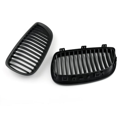 Calandre Grille Maille BMW E92 E93 Noir Mat LCI 2006-2009 - vue arrière - Becquet Voiture