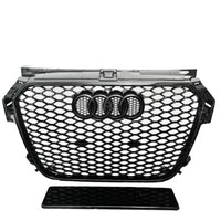 Calandre Grille Nid d'Abeille Audi A1 8X Style RS - vue arrière - Becquet Voiture