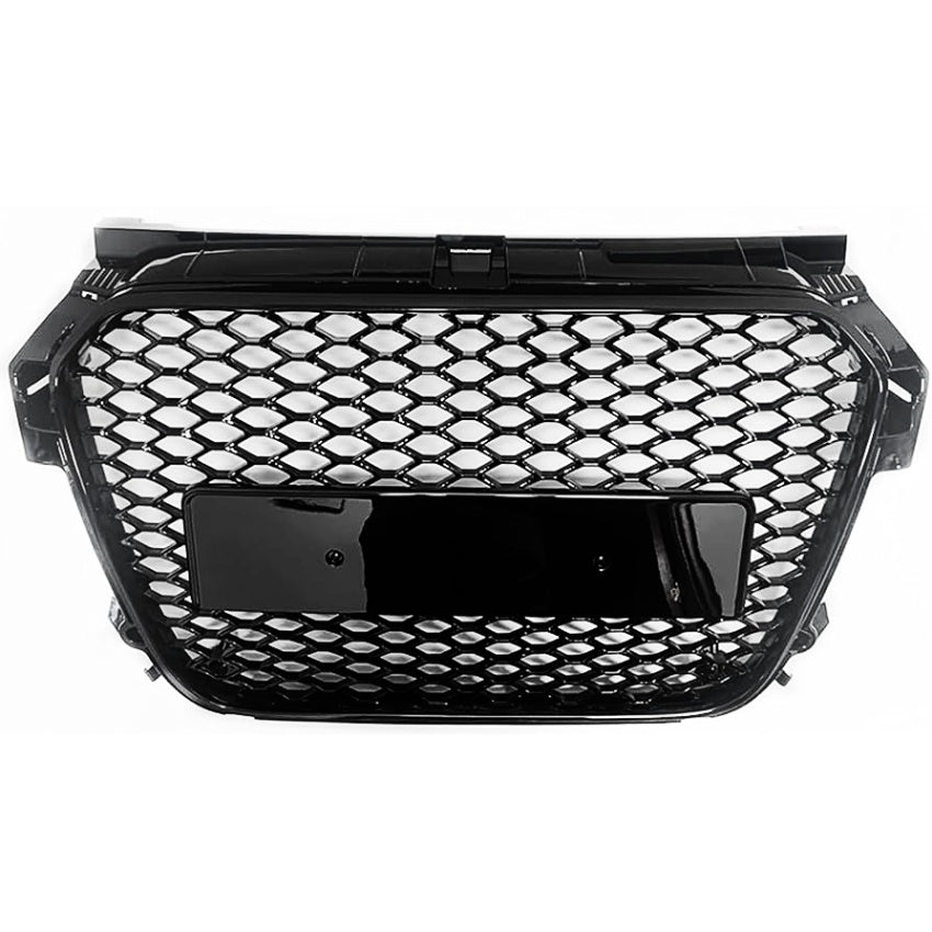 Calandre Grille Nid d'Abeille Audi A1 8X Style RS - vue de face - Becquet Voiture
