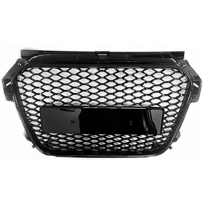 Calandre Grille Nid d'Abeille Audi A1 8X Style RS - vue de face - Becquet Voiture