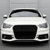 Calandre Grille Nid d'Abeille Audi A1 8X Style RS - vue de profil - Becquet Voiture