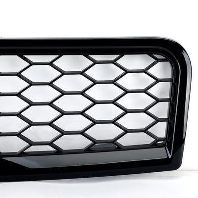 Calandre Grille Nid d'Abeille Audi A4 B6 Style RS4 - vue arrière - Becquet Voiture
