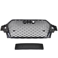 Honeycomb Grille Audi Q7 4M RS Style - rear view - Becquet Voiture