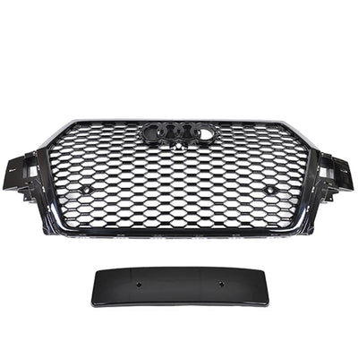 Calandre Grille Nid d'Abeille Audi Q7 4M Style RS - vue arrière - Becquet Voiture
