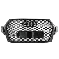 Honeycomb Grille Audi Q7 4M RS Style - front view - Becquet Voiture