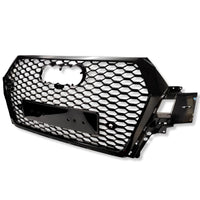 Honeycomb Grille Audi Q7 4M RS Style - three-quarter view - Becquet Voiture