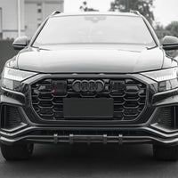 Honeycomb Grille Radiator Grille Audi Q8 SQ8 RSQ8 Style - rear view - Becquet Voiture