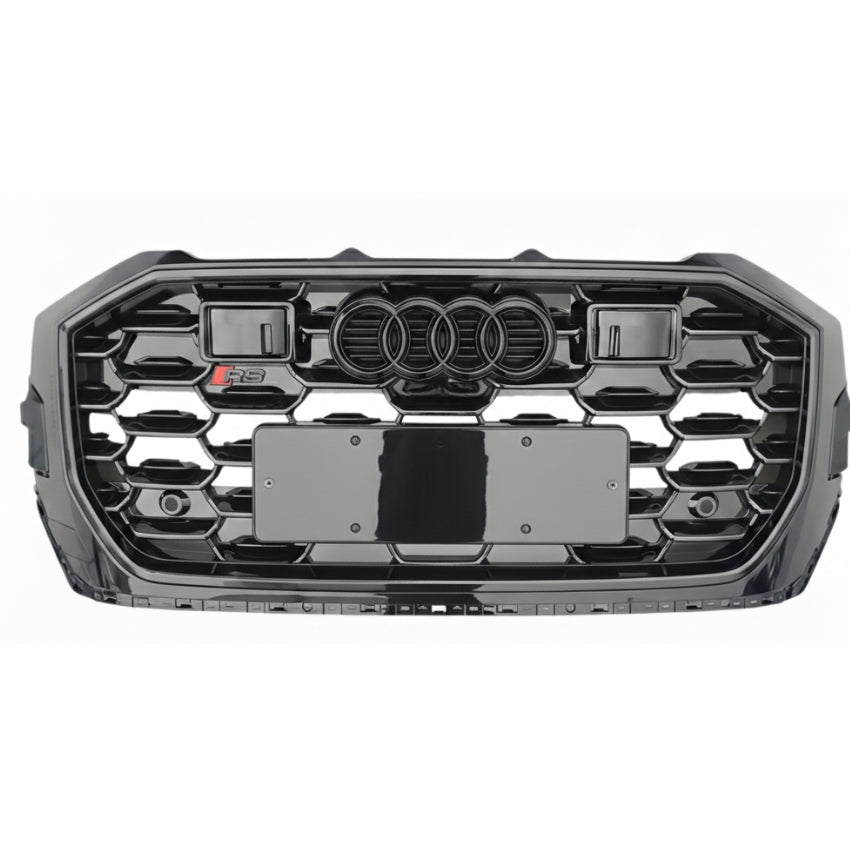 Calandre Grille Nid d'Abeille Audi Q8 SQ8 Style RSQ8 - vue de face - Becquet Voiture