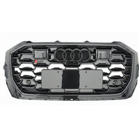 Honeycomb Grille Radiator Grille Audi Q8 SQ8 RSQ8 Style - front view - Becquet Voiture