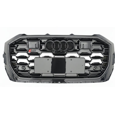 Calandre Grille Nid d'Abeille Audi Q8 SQ8 Style RSQ8 - vue de face - Becquet Voiture