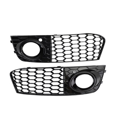 Calandre Grille Noir Style RS4 Audi A4 B7 - installé sur véhicule - Becquet Voiture