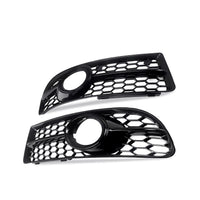 Black RS4 Style Grille for Audi A4 B7 - studio packshot - Becquet Voiture