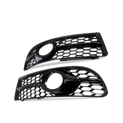 Calandre Grille Noir Style RS4 Audi A4 B7 - packshot studio - Becquet Voiture