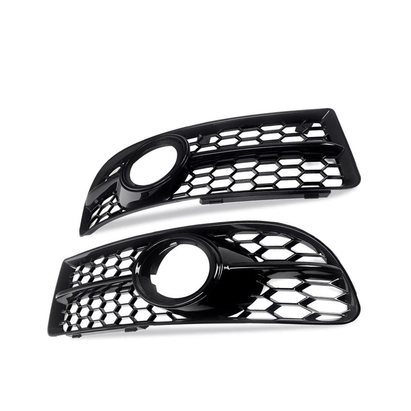 Black RS4 Style Grille for Audi A4 B7 - studio packshot - Becquet Voiture