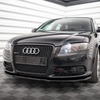 Calandre Grille Noir Style RS4 Audi A4 B7 - vue arrière - Becquet Voiture
