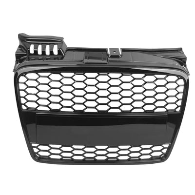 Calandre Grille Noir Style RS4 Audi A4 B7 - vue de face - Becquet Voiture