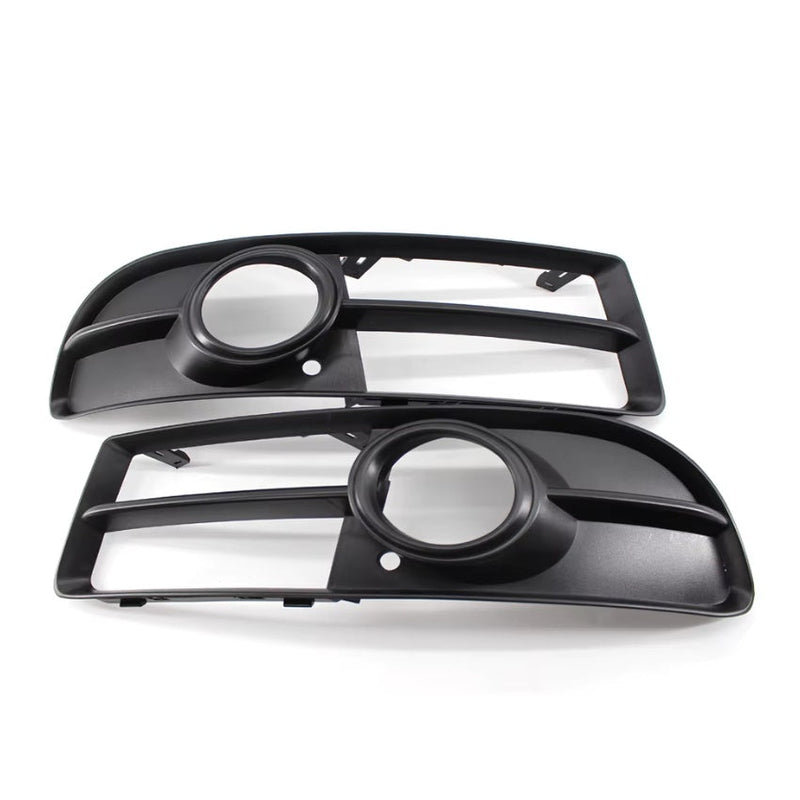 Black RS4 Style Grille for Audi A4 B7 - three-quarter view - Becquet Voiture