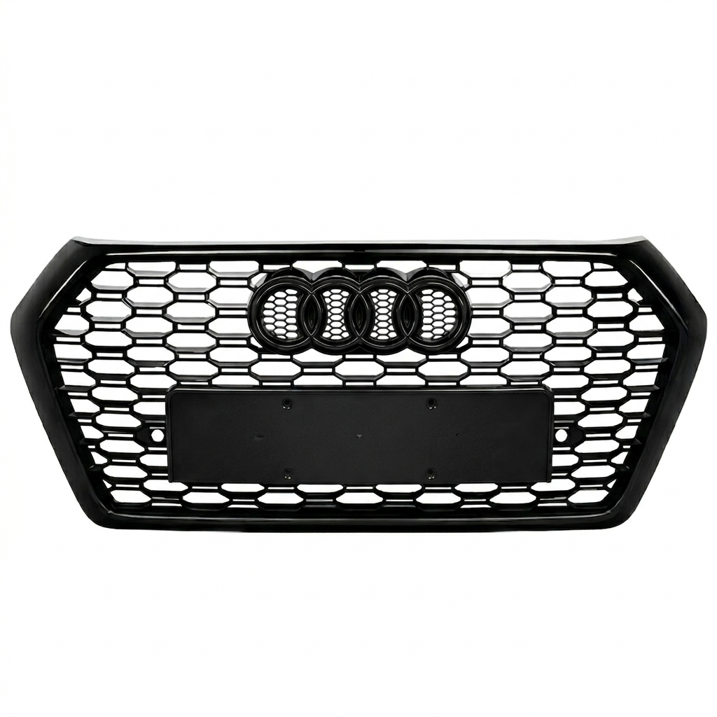 Calandre Grille Noire Audi Q5 FY Style SQ5 2018-2020 - vue de face - Becquet Voiture