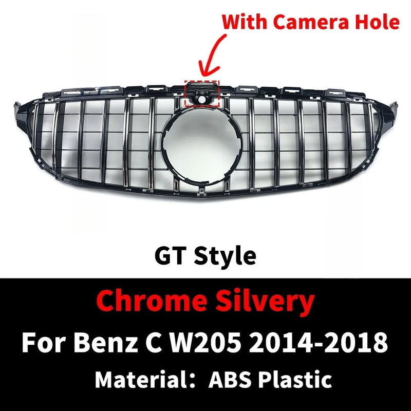 Calandre GT Mercedes Classe C W205 C43 2014-2021 - installé sur véhicule 2 - Becquet Voiture