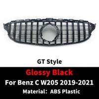 Calandre GT Mercedes Classe C W205 C43 2014-2021 - vue de trois-quarts 2 - Becquet Voiture