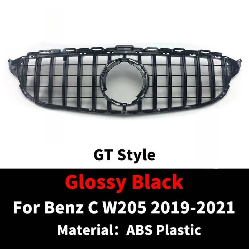 Calandre GT Mercedes Classe C W205 C43 2014-2021 - vue de trois-quarts 2 - Becquet Voiture