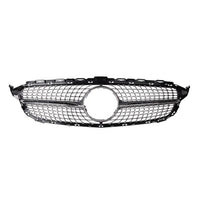 GT-R Grille Mercedes CLA W205 2014-2018 - three-quarter view - Becquet Voiture