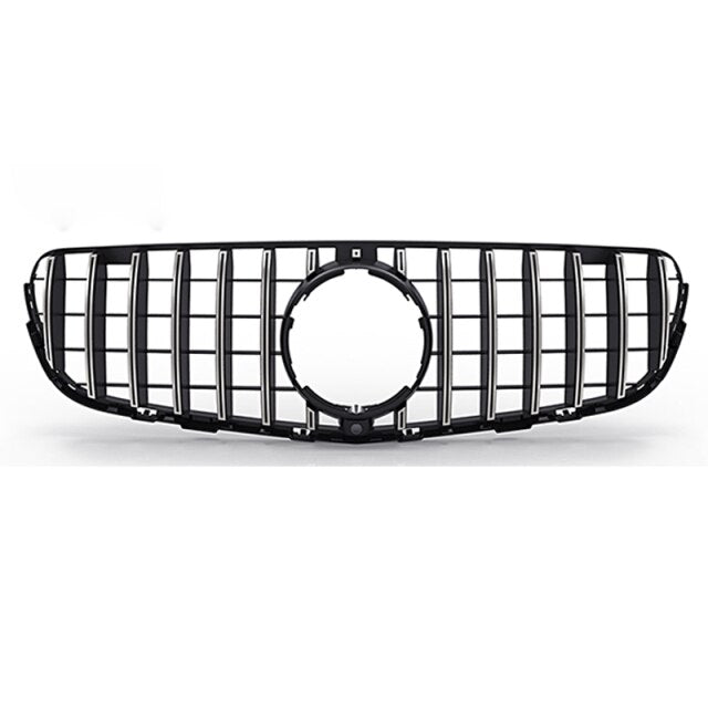 Calandre GT-R Mercedes GLC X253 Chrome - vue de face - Becquet Voiture
