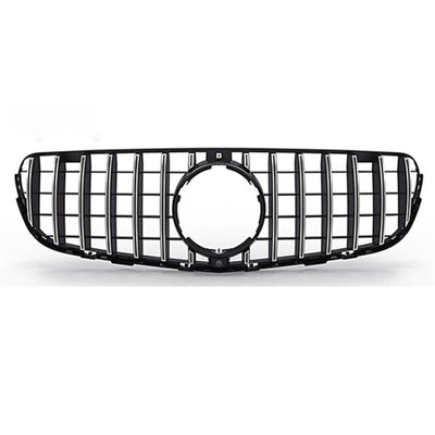 Calandre GT-R Mercedes GLC X253 Chrome - vue de face - Becquet Voiture