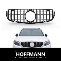 GT-R Mercedes GLC X253 Chrome Grille - side view - Becquet Voiture