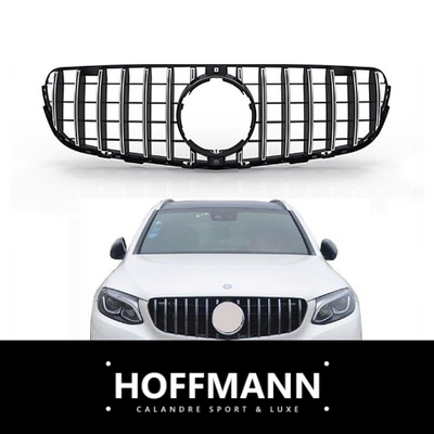 Calandre GT-R Mercedes GLC X253 Chrome - vue de profil - Becquet Voiture