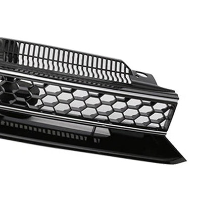 Calandre GTI Volkswagen Golf MK6 Noir 2010-2014 - installé sur véhicule - Becquet Voiture