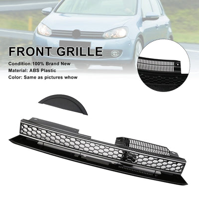 Calandre GTI Volkswagen Golf MK6 Noir 2010-2014 - vue de profil - Becquet Voiture