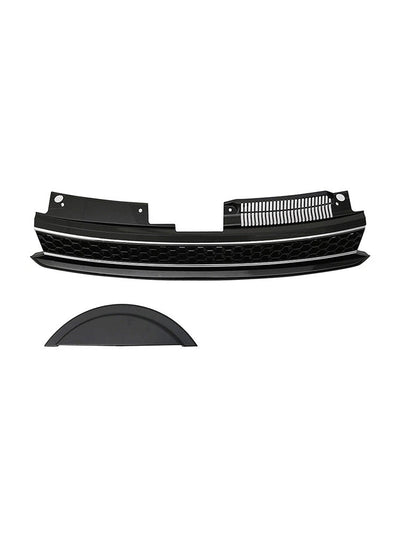 Calandre GTI Volkswagen Golf MK6 Noir 2010-2014 - vue rapprochée - Becquet Voiture