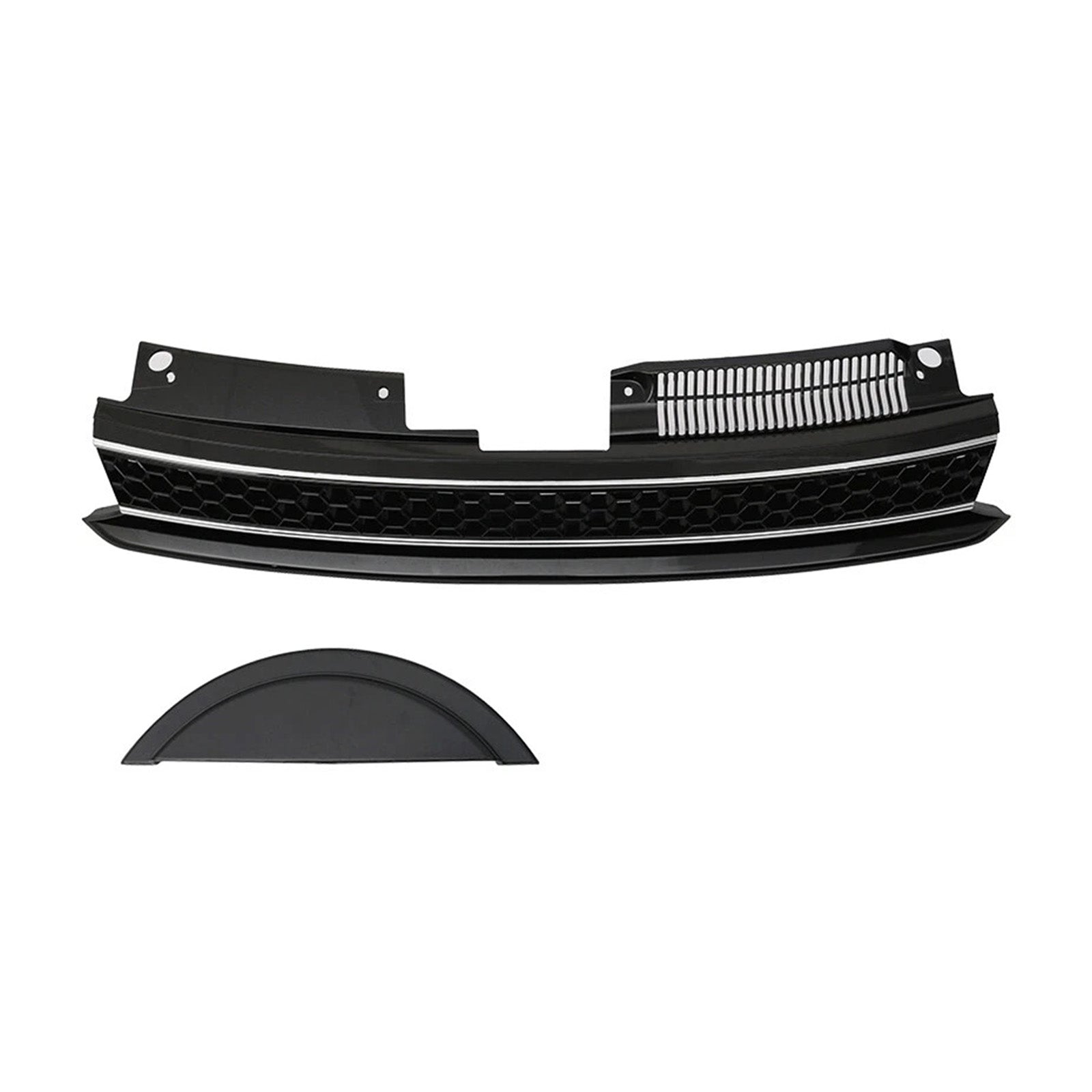 Calandre GTI Volkswagen Jetta Wagon MK6 2011-2014 - vue de face - Becquet Voiture
