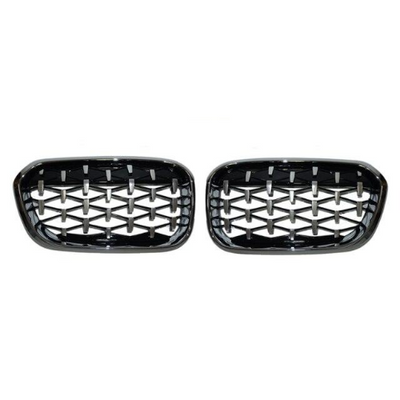 Calandre Hoffmann Diamond BMW Série 1 F20 F21 2016-2017 - vue de profil - Becquet Voiture
