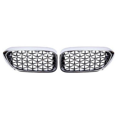 Calandre Hoffmann Diamond BMW Série 5 G30 G31 - vue arrière - Becquet Voiture