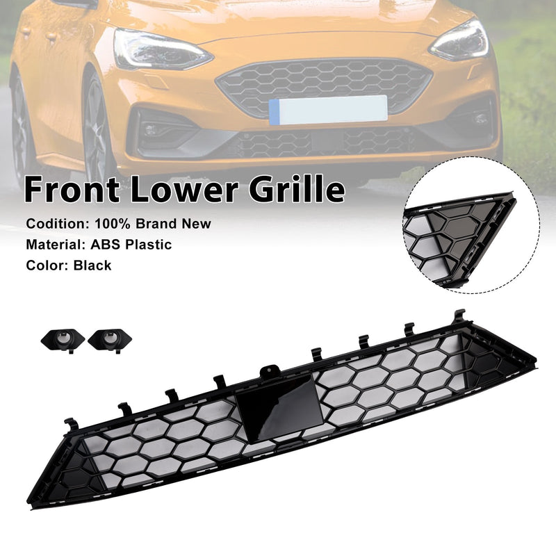 Calandre Inférieure Pare-Chocs Ford Focus MK4 ST 2018-2021 - installé sur véhicule - Becquet Voiture