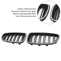 Calandre LED BMW Série 5 F10 F11 M5 Noir Brillant 2009-2017 - détail du montage - Becquet Voiture