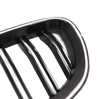 Calandre LED BMW Série 5 F10 F11 M5 Noir Brillant 2009-2017 - en situation - Becquet Voiture
