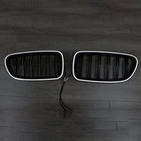 Calandre LED BMW Série 5 F10 F11 M5 Noir Brillant 2009-2017 - vue arrière 2 - Becquet Voiture