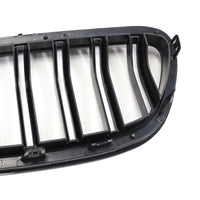 Calandre LED BMW Série 5 F10 F11 M5 Noir Brillant 2009-2017 - vue de profil 2 - Becquet Voiture