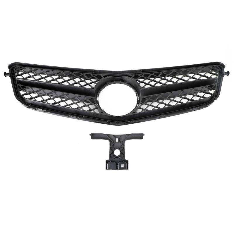 LED Grille Mercedes C-Class W204 2008-2014 - top view - Becquet Voiture