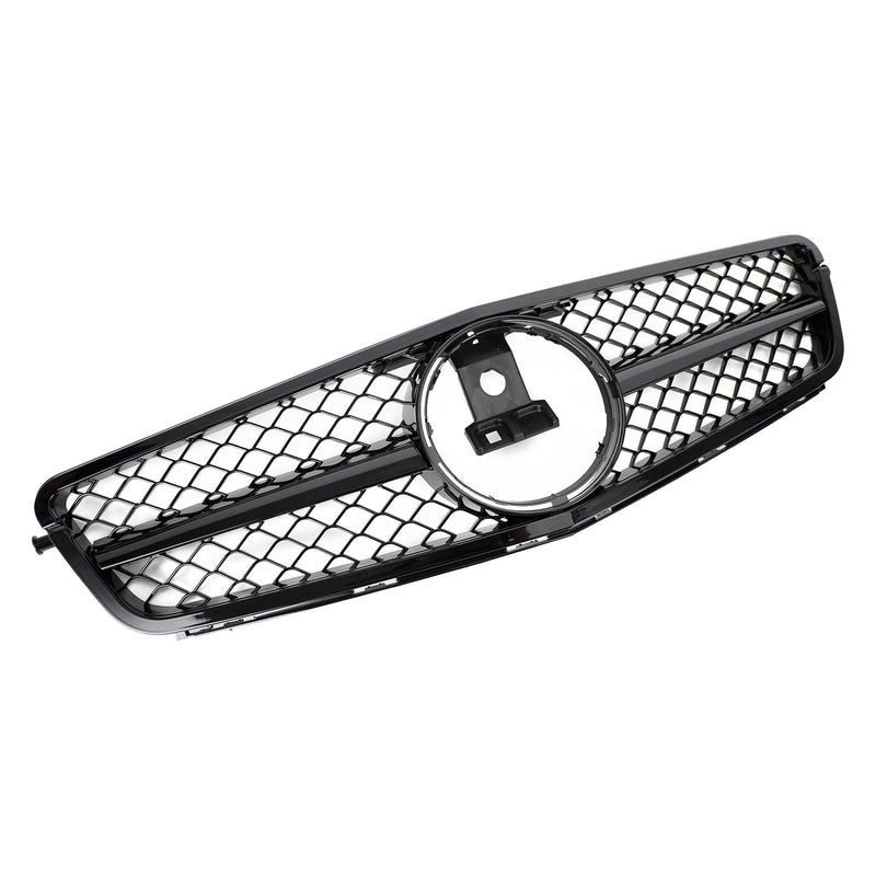 LED Grille Mercedes C-Class W204 2008-2014 - three-quarter view 2 - Becquet Voiture