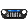 Calandre LED Noir Mat Jeep Wrangler JL 2017-2021